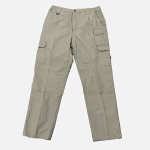 5.11 Tactical Khaki Cargo Work Pants 74251 Size 35 x 32
